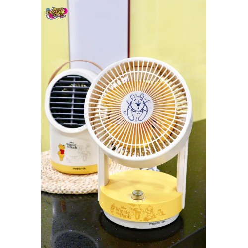 Disney x Mistral 7" High Velocity Fan - Winnie the Pooh | MHV70-PH