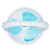 Mistral 6" USB Rechargeable Mini Portable Fan with Silent Low Noise (Blue) | MRF65