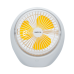 Mistral 6" USB Rechargeable Mini Portable Fan with Silent Low Noise (Yellow) | MRF65