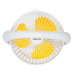 Mistral 6" USB Rechargeable Mini Portable Fan with Silent Low Noise (Yellow) | MRF65