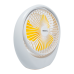 Mistral 6" USB Rechargeable Mini Portable Fan with Silent Low Noise (Yellow) | MRF65