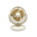 ALPHA MOTTO 6" 3 BLADE DESK FAN WITH AC MOTOR & 3 SPEED - APRICOT | MOTTO DT C11/6 APRICOT