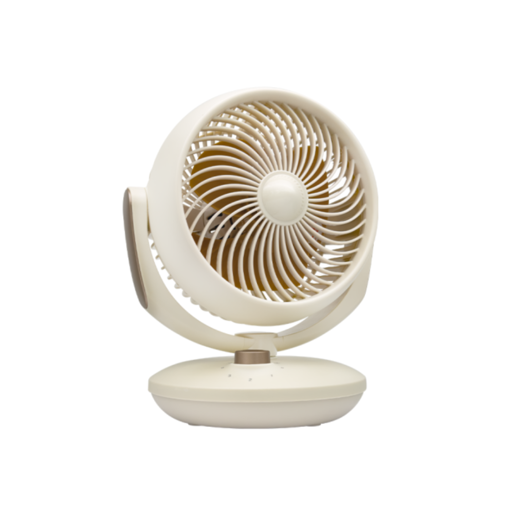 ALPHA MOTTO 6" 3 BLADE DESK FAN WITH AC MOTOR & 3 SPEED - APRICOT | MOTTO DT C11/6 APRICOT