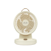 ALPHA MOTTO 7" 3 BLADE DESK FAN WITH AC MOTOR & 3 SPEED - VANILLA | MOTTO DT C13/7 VANILLA