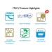 DAIKIN 2.0HP R32 STANDARD INVERTER BUILT IN WIFI SPLIT COND INDOOR | FTKF50C