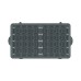 Kenwood sandwich maker with 3 snacking plates (Sandwich, Grill, Waffle) | SMP84.C0WH