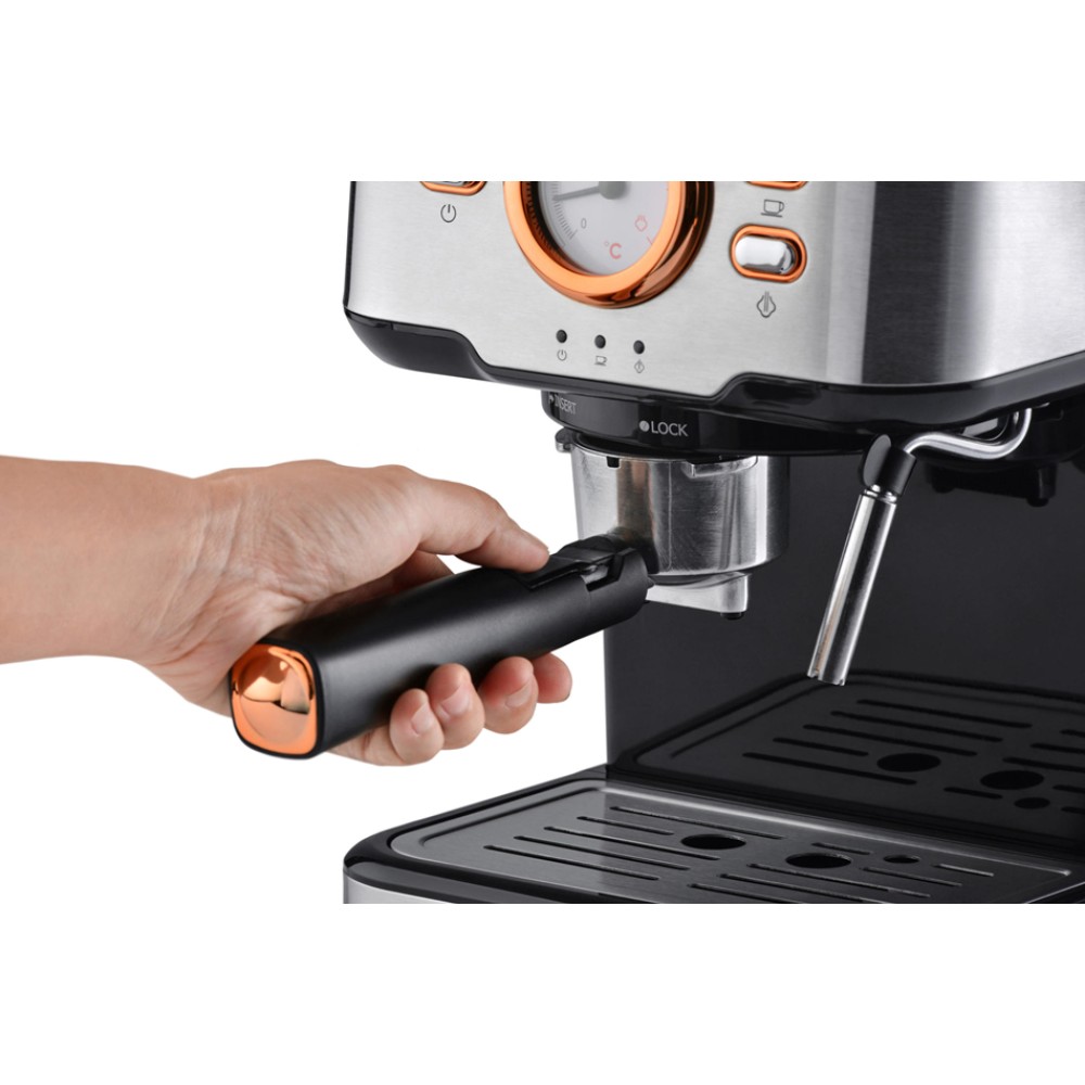 Morphy Richards 3-in-1 Expresso Coffee Machine +Milk Bubble Frothing | 172EM1