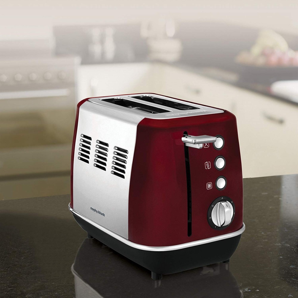 Morphy Richards Evoke 2 Slice Toaster - Red | 224408