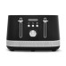 Morphy Richards Illumination Series 4 Slice Toaster (Black) | 248020