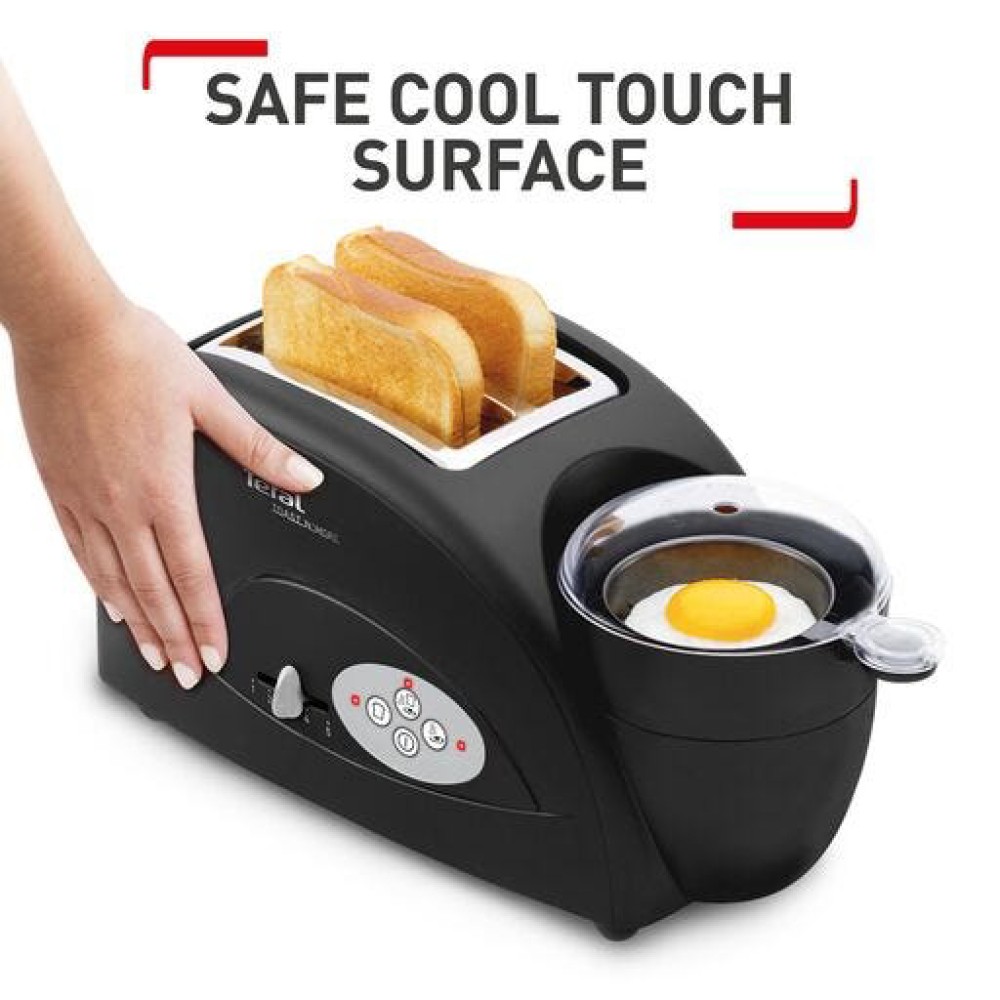 Tefal Toast N' More Toaster, Toast & Egg, TT5528