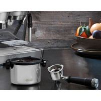 DeLonghi Stainless Steel Coffee Knock Box 128mm | DLSC062