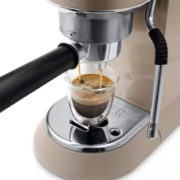 De'Longhi Dedica Arte Pump Espresso Coffee Machines (Beige) | EC885.BG