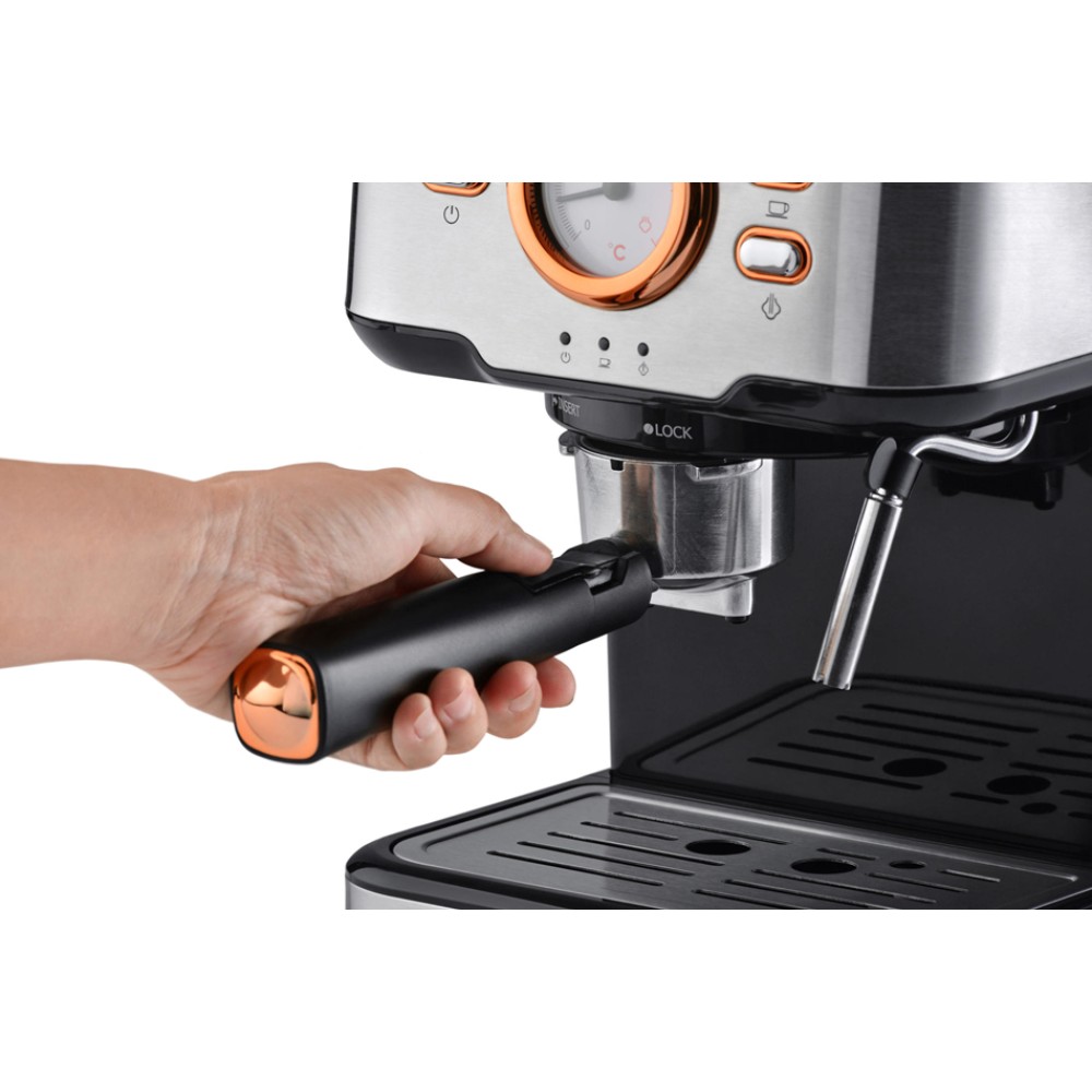 Morphy Richards 3-In-1 Expresso Coffee Machine + Milk Bubble Frothing | 172EM1