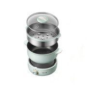 Bear 3 In 1 Non Stick Multi Cooker with Steamer & Fry Pan 2.5L | BMC-G25L