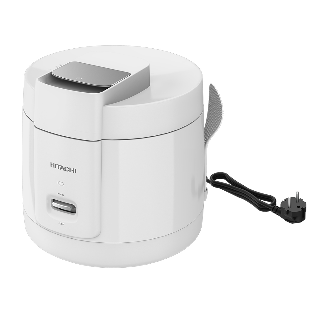 HITACHI 1.8L JAR RICE COOKER WHITE | RZS18MNW