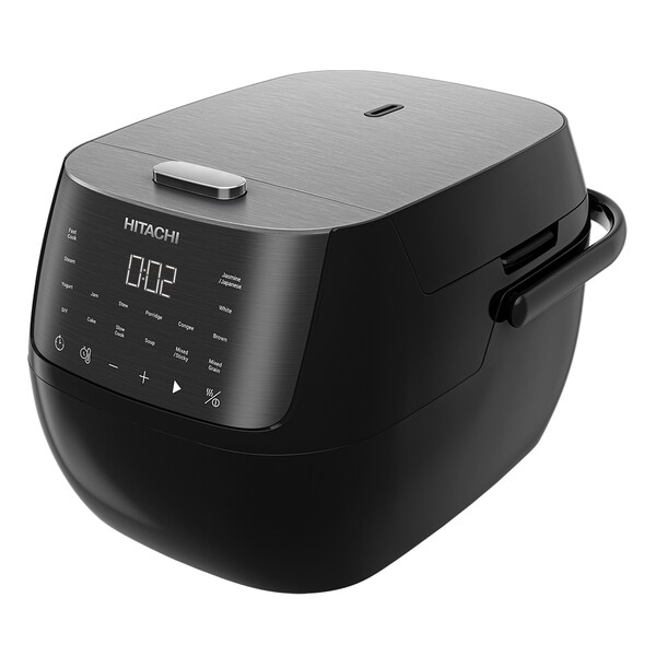 Hitachi 16 Cooking Modes 3D Heating Microcomputer Rice Cooker (1.8L/10-Cup) | RZS18VNBK