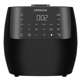 Hitachi 16 Cooking Modes 3D Heating Microcomputer Rice Cooker (1.8L/10-Cup) | RZS18VNBK