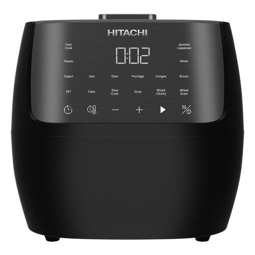 Hitachi 16 Cooking Modes 3D Heating Microcomputer Rice Cooker (1.8L/10-Cup) | RZS18VNBK