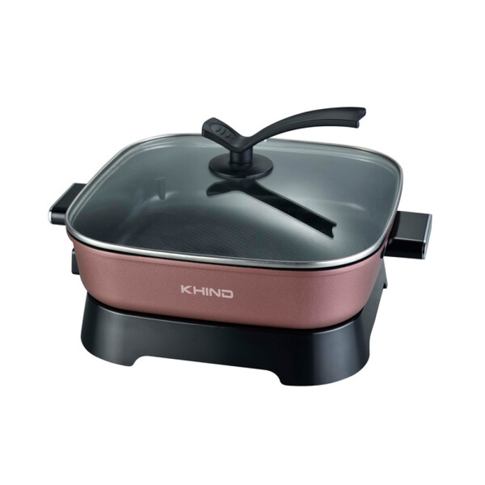 Khind 5L Multifunction Electrical Skillet | Multi Cooker | Grill Pan | HP7000