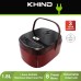 Khind Anshin Fuzzy Logic Rice Cooker with Buffalo Stainless Steel Pot (1.8L/10-Cup) | RCM18SS