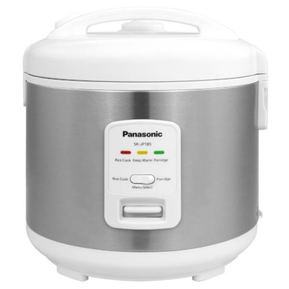 PANASONIC 1.8L MECHANICAL JAR RICE COOKER - SILVER | SR-JP185SSK