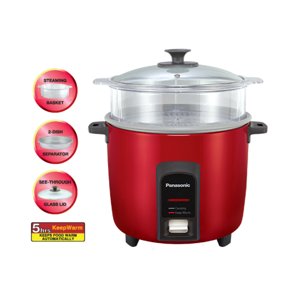 PANASONIC 2.2L RICE COOKER  / STEAMER  | SR-Y22FGJRSK