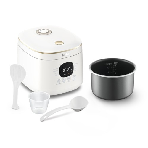 Tefal Rice Mate Mini Fuzzy Logic Rice Cooker 0.7L (4 cups) | RK5151