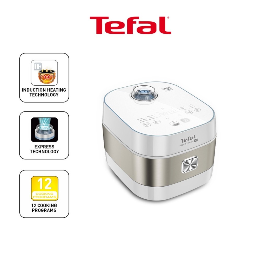 Tefal Rice Xpress IH Rice Cooker (1.5L/8-Cup) | RK7621