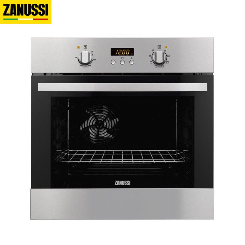 Zanussi 56L Built-in Oven with 8 Cooking Functions | ZOB35809XK