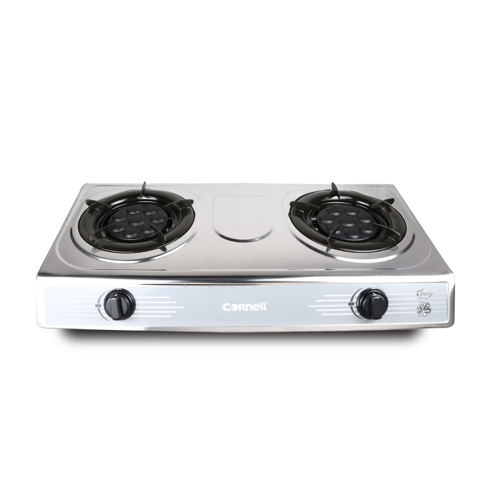 Cornell 8 Jets Burner Stainless Steel Panel Gas Stove | CGS-S1252SS