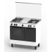 ZANUSSI 4 GAS BURNERS WITH GAS OVEN COOKER 62L | ZCG940W