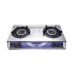 ZENNE STAINLESS STEEL DOUBLE GAS COOKER