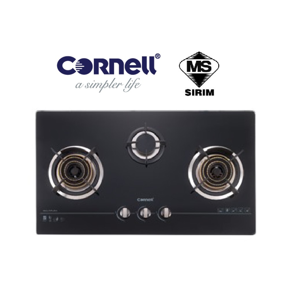 Cornell 3 burner Built-in Flexi-hob | CBH-G863MCS