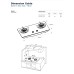 Electrolux 78cm UltimateTaste 300 Built-In Glass Hob | EHG7230BE