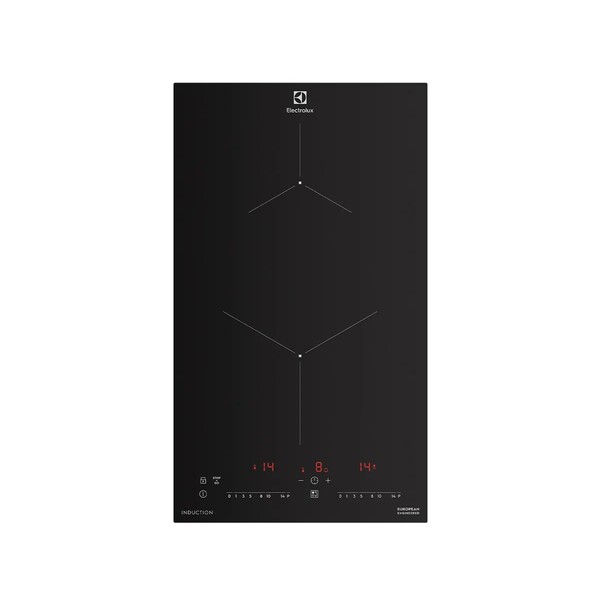 Electrolux Domino 30cm UltimateTaste 300 Built-In Induction Hob with 2 Burner | EHI325CA
