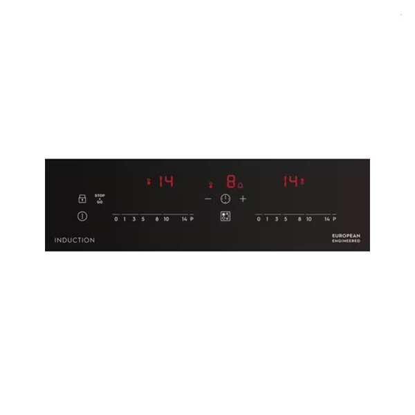 Electrolux Domino 30cm UltimateTaste 300 Built-In Induction Hob with 2 Burner | EHI325CA