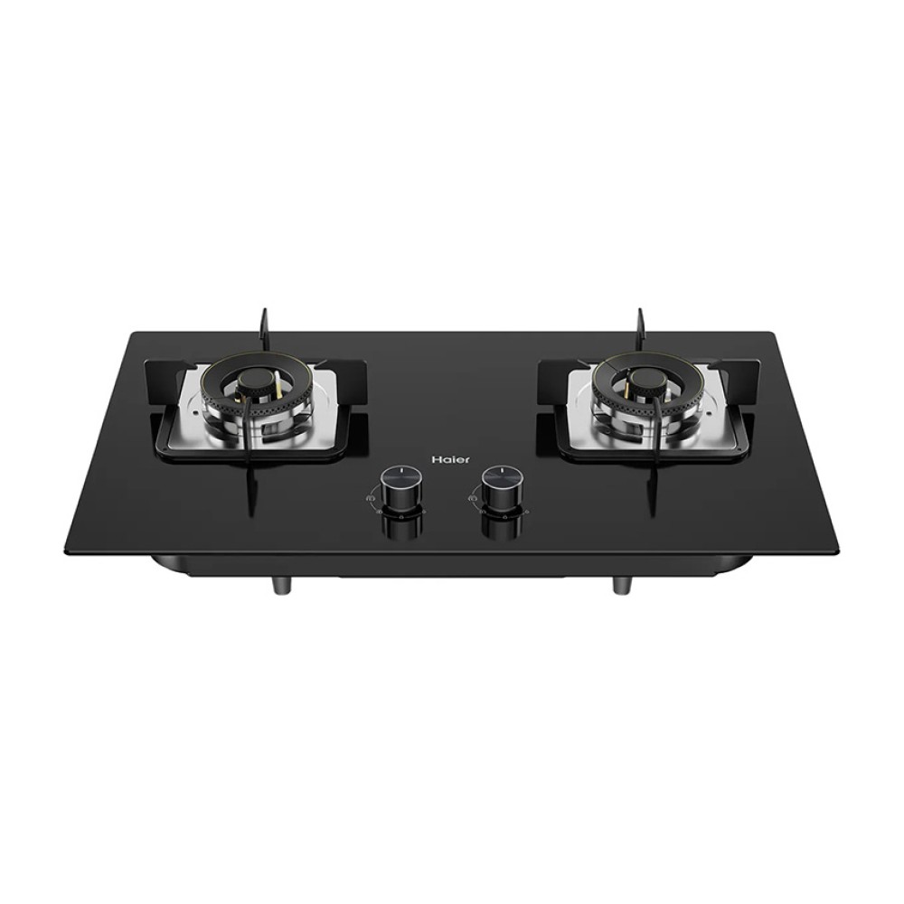 Haier 5.0kW 2 Burner Built In Glass Cooker Hob | HC-Q572SGB