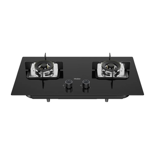 Haier 5.0kW 2 Burner Built In Glass Cooker Hob | HC-Q572SGB