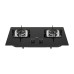 Haier 5.0kW 2 Burner Built In Glass Cooker Hob | HC-Q572SGB