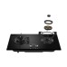 Haier 2 Burner Flexible Built-In Gas Hob with Anti-Dry Technology | HC-QM72DB1