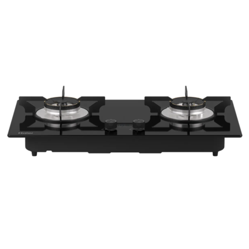 HAIER 2 BURNER GAS HOB WITH TEMPERED GLASS TOP | HCXQ72TGB
