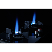LEBENSSTIL 86series Volcano Wok Glass Hob 2 burner | LKGH-8602MB