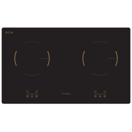 LEBENSSTIL 2 ZONE BUILT-IN INDUCTION HOB WITH TOUCH PANEL - BLACK GLASS | LKIHP7220PH