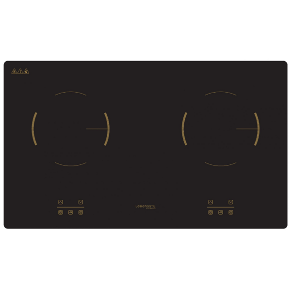 LEBENSSTIL 2 ZONE BUILT-IN INDUCTION HOB WITH TOUCH PANEL - BLACK GLASS | LKIHP7220PH