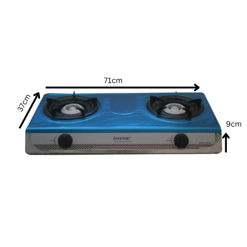 ISONIC STAINLESS STEEL GAS STOVE | IGB001(SS)