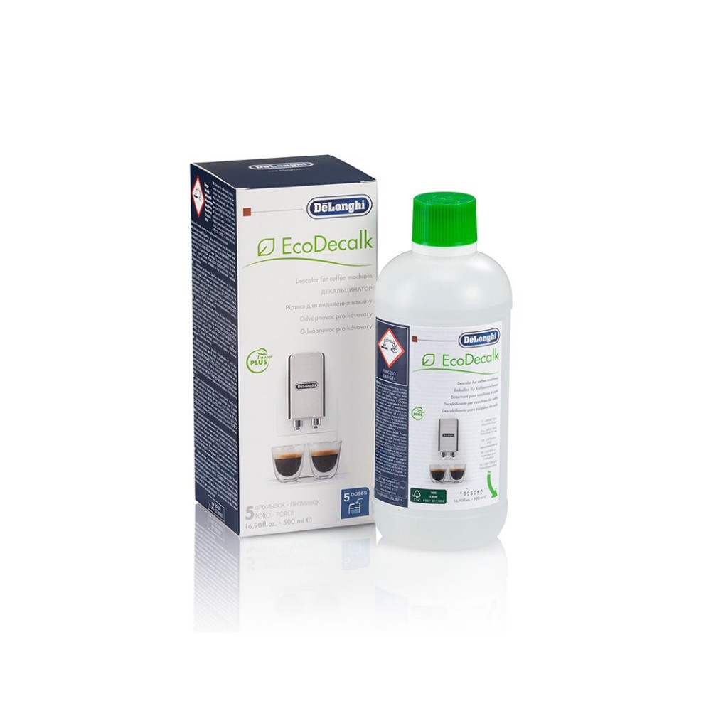 DeLonghi EcoDecalk Coffee Machine Descaler (500ml) | DLSC500