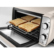 Delonghi Icona Vintage Olive Green Mini Oven Toaster 9L | EOI406.GR