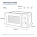 Electrolux 23L UltimateTaste 300 Free-Standing Grill Microwave | EMG23K22B