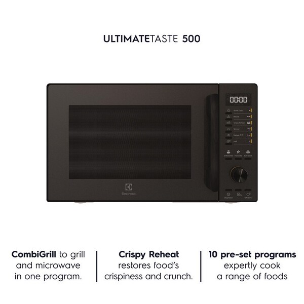 Electrolux 25L UltimateTaste 500 Free-Standing Combination Microwave Oven | EMG25D22BM