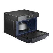 Samsung 35L Convection Microwave Oven with HOT BLAST™ (Clean Charcoal) | MC35R8088LC/SM